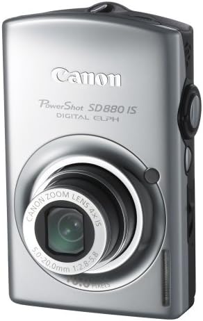 Canon PowerShot SD880IS 10-Мегапикселова цифрова камера с 4-кратно оптично увеличение, Широкоъгълен, стабилизированным
