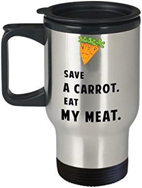 Пътна чаша за нарязване на месо - Запазване на моркови. Яде ми се месо. - Забавен подарък За месомелачки