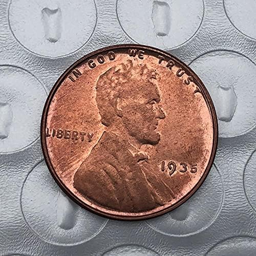 1935 Криптовалюта Криптовалюта Любима Монета Реплика Възпоменателни Монети Американската Стара Монета, Позлатена