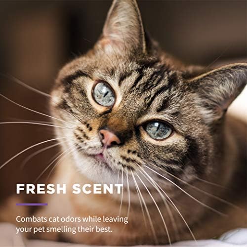 Мокри за домашни любимци, Освежаващи Многофункционална кърпички за котки с алое Вера, 30 карата - 24 опаковка|Кърпички
