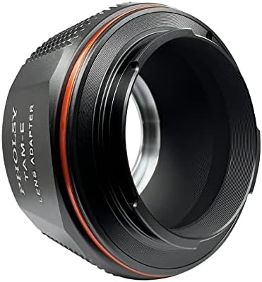 Адаптер за обектив PHOLSY е Съвместим с обектив Tamron Adaptall-2 за корпуса на фотоапарата с монтиране E, съвместимо с Sony