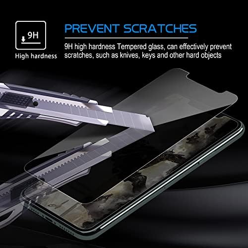 Защитно фолио Arae за iPhone 12 /iPhone 12 Pro, HD Закалено стъкло със защита от надраскване, подходящ за повечето