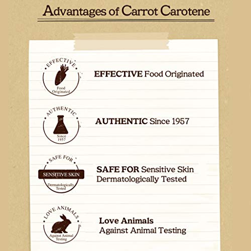 SKINFOOD Carrotine Carotine Relief Cream 55 мл (1,85 течни унции) - Гел-крем за лице с успокояващ и хидратиращ ефект от зачервяване