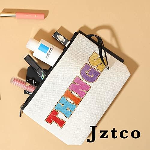 Чанта за закуски Jztco, Персонални Чанта С Монограм, За пътуване, Модни Подаръци, Чанта за тоалетни принадлежности за