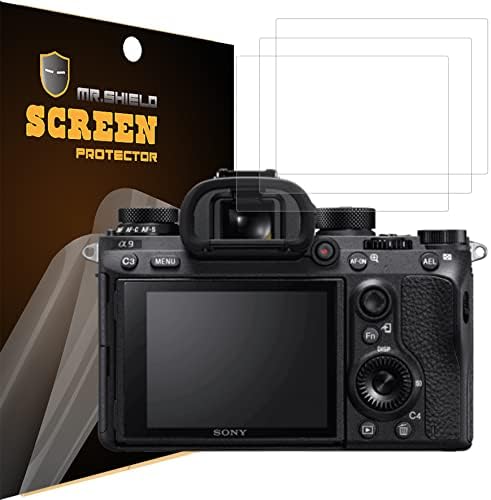 Mr.Щит [3 опаковки] Защитно фолио за екрана на Sony Alpha a7RIII a7RIV A7R3 A9 A7RII A7SII A77II RX100 Camera [не е