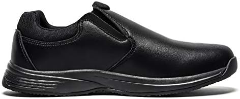 Мъжки Нескользящая Работна Обувки Обувки за обществено хранене Нескользящая Черни Обувки Професионално шефповара
