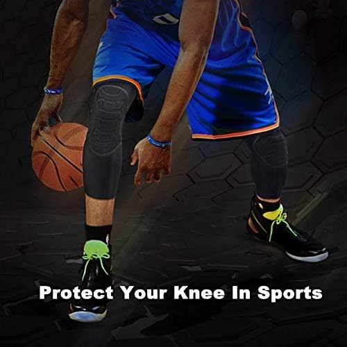 CCBUY 1 Двойка от Дишането на спортни баскетболни наколенников, мобилен наколенник, Компресиране защита на коляното за