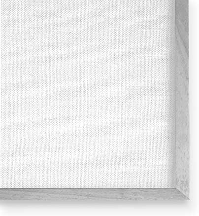 Stupell Industries Предай на Своя Котка здравейте от мен, Фразата Котешки забавление, Дизайн Дафне Полселли, монтиран на стената фигура в сива рамка, 24 x 30, Мръсно-бял