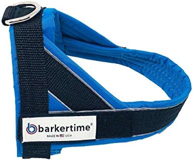 Шлейка Barkertime Cobalt Blue, S за кучета - Произведено в САЩ