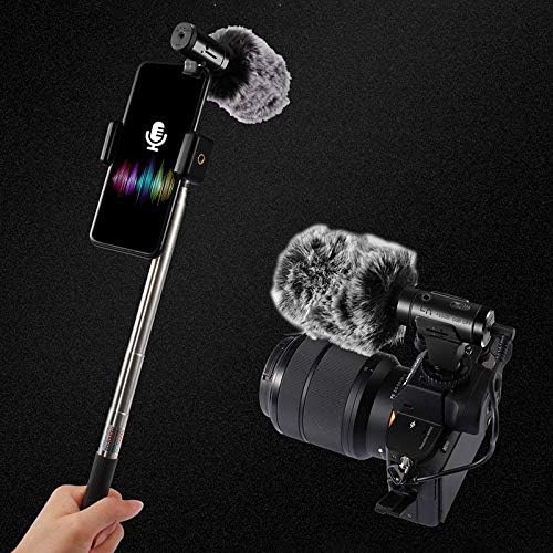 Комплект микрофон камера ZLDQBH за Запис на живо Камера за Снимане на открито Микрофон за интервю на живо