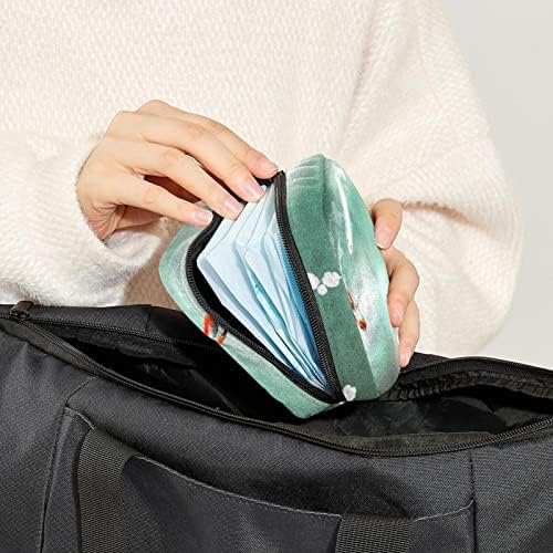 Чанта за Менструация, Чанта За съхранение на Хигиенни Кърпички, Преносим Менструална Уплътнението, Чанти джоб, Чанта за Първата