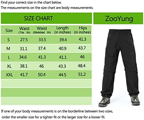 Мъжки Туристически Панталони-Трансформатор ZooYung, бързо съхнещи Панталони-Карго, Леки Тактически Панталони