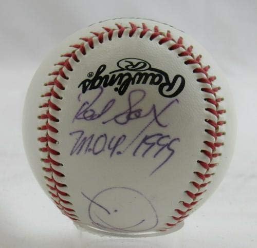 Джими Уилямс Подписа Автограф Rawlings Baseball B97 - Бейзболни Топки С Автографи