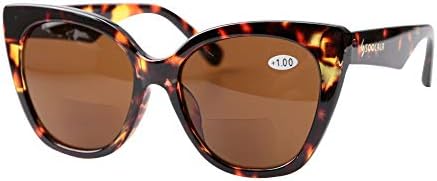 Дизайнерски Бифокални Очила за четене SOOLALA, Слънчеви Очила Котешко око