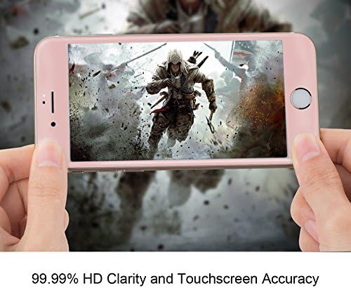 AKWOX (опаковка от 2 броя) Защитно фолио за екрана на iPhone 7 Plus 8 Plus, Защитно фолио за екрана на iPhone 7