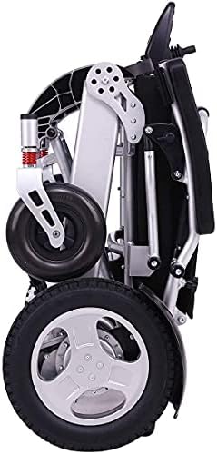 NEOCHY Модерна Преносима инвалидна количка, сгъваема, лека, с тегло 50 килограма, с батерии, Тежкотоварни, поддържа