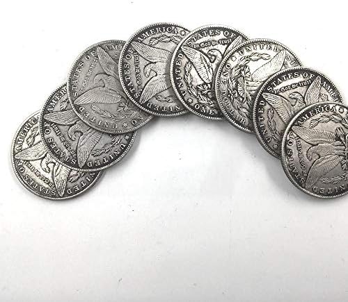 Монета с Дълбоки Релефни 1973 г., под формата на Черепа САЩ, Колекция Микроглавы, Възпоменателна Монета от колекция монети