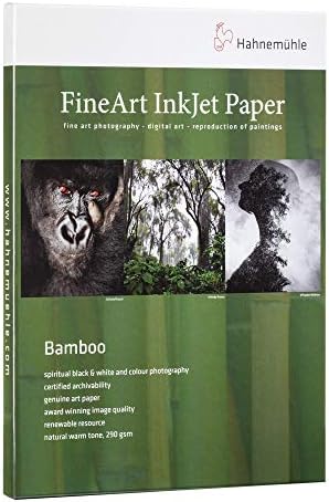 Хартия за рисуване от бамбук Ханемюле (8.5 x 11 инча)