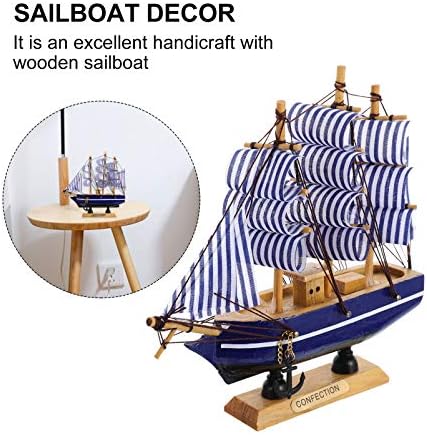Veemoon Морски кораби, Плаващи Умален Модел Парусника Кораб, Комплекти от Модели, за Diy Тенис на Декор Платноходка, Дървени