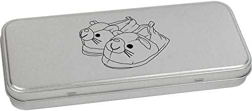 Лидице кутия за канцеларски материали Azeeda Котешки пантофи с метални панти /Кутия за съхранение (TT00190309)