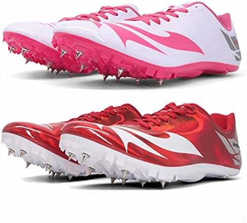 JRYⓇ Маратонки за спринтерского джогинг Track Спайк - Професионални Спортни обувки за бягане по лека атлетика за момчета,