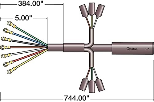 Теглене на кабели Truck-Lite (88751) с 7 проводници