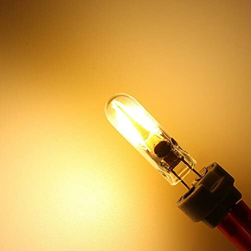 KNUFL 2-5 бр. 3 W G4 COB Led лампа с нажежаема жичка AC/DC 12 В Замяна 15 W Халогенна лампа Прозрачен Стъклен