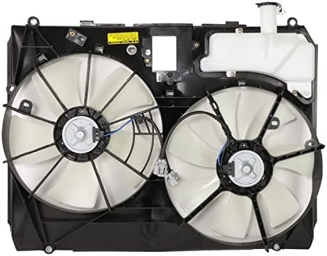 [Комплект без теглене] TO3115135 на Заводския вентилатор за охлаждане с двоен радиатор в събирането, Съвместим с Toyota