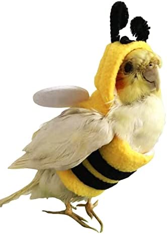 QWINEE Cartoony Костюм Птици с Шарките на Пчели, Птици, Облекло за Хелоуин, Празнични Декорации, Дрехи за африканските