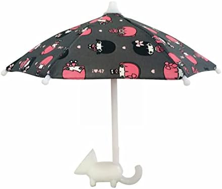 Чадър за телефон на присоске, поставка за домашни любимци, Открит плувен Слънцезащитен чадър, държач за мобилен