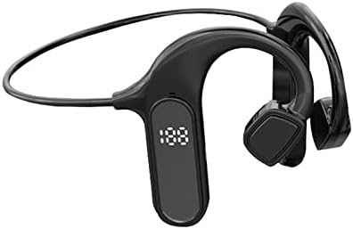 Безжични Слушалки Qonioi с костна проводимост, Слушалки с отворени уши Bluetooth 5.2, Спортни Слушалки с вграден