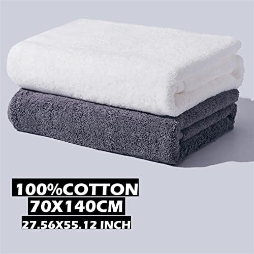 Кърпи за баня GELTDN, Комплект Памучни хавлиени кърпи 70x140 см, комплект от две части, Мека, супер Впитывающее