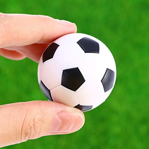 Homoyoyo Детски Подаръци Подаръци 6 x 32 мм топки за настолен футбол Заместител на настолен футбол Мини-Черно-бели