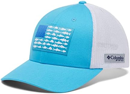 Окото бейзболна шапка с Рибено Флага Columbia PFG-Средната Корона