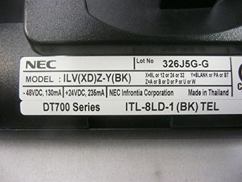 NEC DT700 Series ОТ-8LD-1 690010 8-бутон VoIP-телефон с автоматично отбелязване с усилвател и дисплей