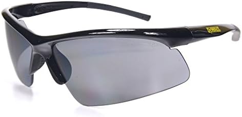 Защитни Очила Dewalt DPG51-2C Radius Smoke с 10 Основни Криволинейными Лещи, Черни
