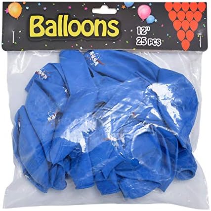 Сини балони на НАСА, Украса за парти в чест на рождения Ден, декорация за Партита на космическа тематика, машина за