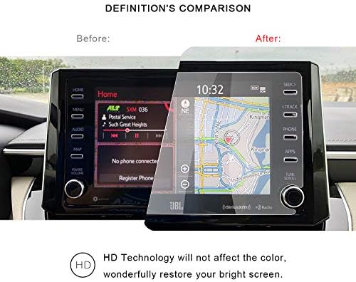 Протектор на екрана от закалено Стъкло 2019 2020 Corolla Хечбек Автомобили Навигационния Екран на Информационно-Развлекателен