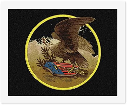 Американският Белоглав Орел САМ Боята по Номера Акрилни Комплекти За Рисуване Стенни Художествени Картини за Декорация