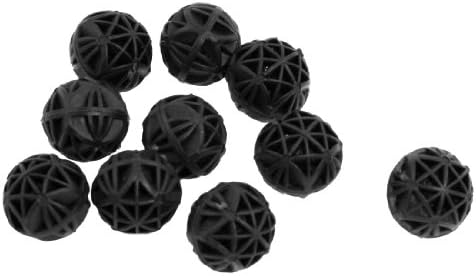 Био-топчета Jardin от 10 части за Аквариумни филтри, Диаметър 16 мм, Черни