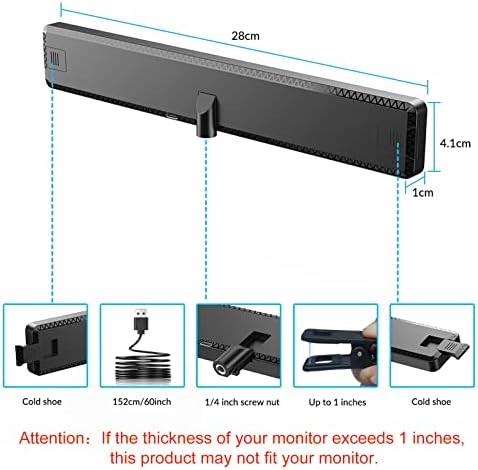 Led осветление за видео-конферентна връзка, USB led видео разговори 2500 До 9000 До 3 режима на работа, 10 регулируеми яркостей,