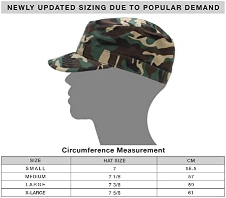 Армията шапка кадета, основни ежедневни шапка в стил милитари (вече е достъпна версия с джоб за съхранение)