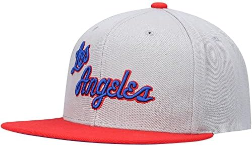 Мичъл и Нес на Лос Анджелис Лейкърс Класика Твърда Дървесина HWC 35th Anniversary Season бейзболна шапка с нашивкой, Шапка