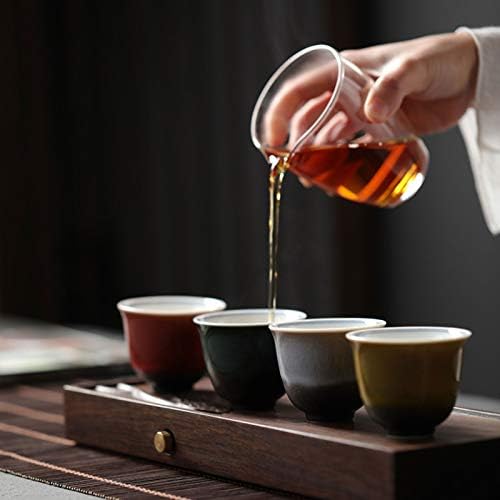 HUANGXING - Китайски Чайник Кунг-фу, Определени Чаени Чаши, Лек Чайник за Чай Любителите на нов дом, Подарък за Рожден