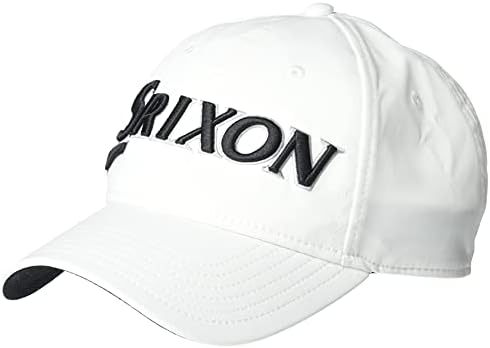 Srixon SRX AuthUnStructuredCapWhtBlk Спортен, Бял/Черен, Един размер Подходящ за повечето