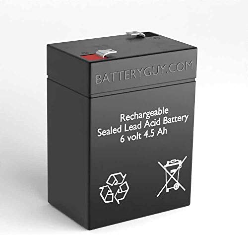 BatteryGuy NT6-4.0 Замяна на батерията SLA капацитет от 6 На 4,5 Ah, еквивалентна марка (акумулаторна) - Брой 1