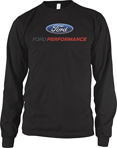 Мъжка тениска с логото на Ford Performance от Amdesco, Официално Лицензирана Риза с дълъг ръкав
