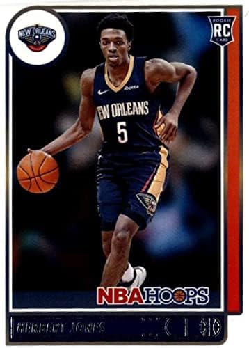 Баскетболно карта баскетболист от НБА Ню Орлиънс Пеликанс Хърбърт Джоунс 2021-22 Панини Хупс 243
