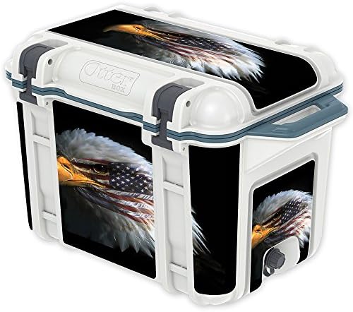 Калъф MightySkins (охладител в комплекта не са включени), Съвместим с OtterBox Venture 45 кв. Cooler - Eagle