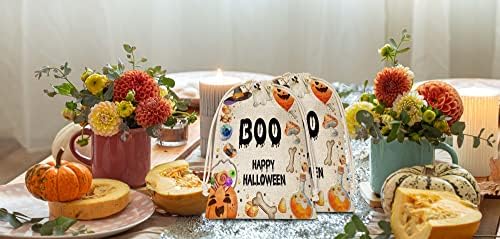 Подаръчни торбички от зебло на Хелоуин - Подаръчни опаковки за шоколадови бонбони с изненада или угощением на